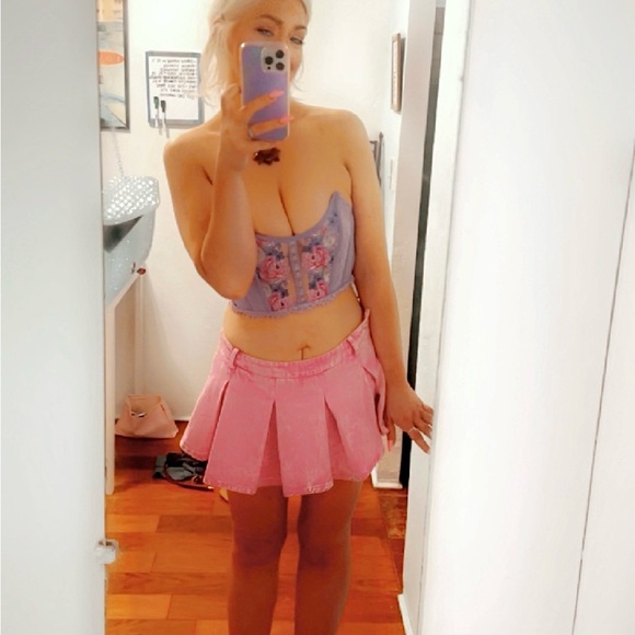 Victorias Secret Cropped Corset Top - Picture 3 of 4